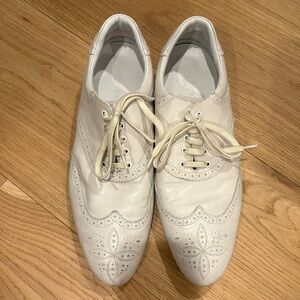 Louis Vuitton White Loafers